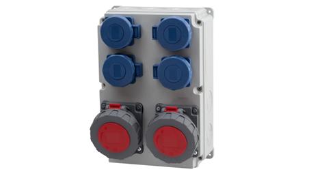 Rozdzielnica R-300 2x32A 5p, 4x230V IP65 F3_1848-66464