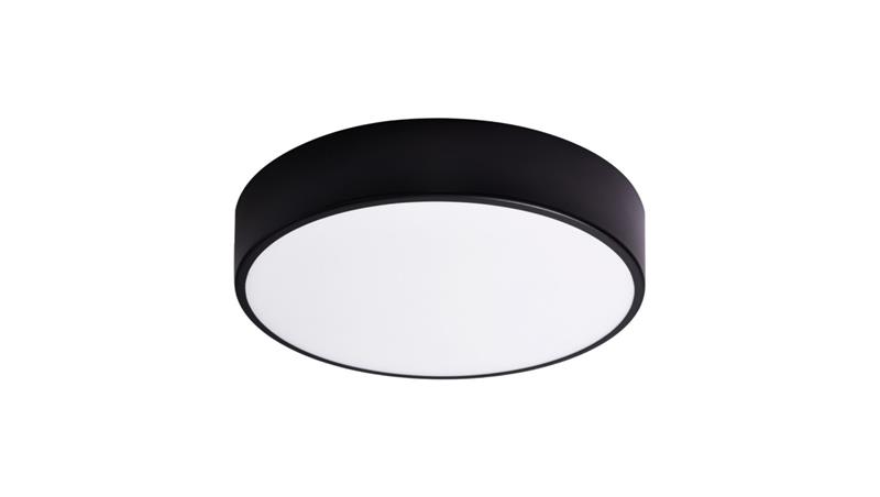 Oprawa MEGA 400, 3xE27, 3x40W, obudowa stalowa-czarna, klosz szklany-mleczny, IP20 MEGA 400 CZARNY-53619