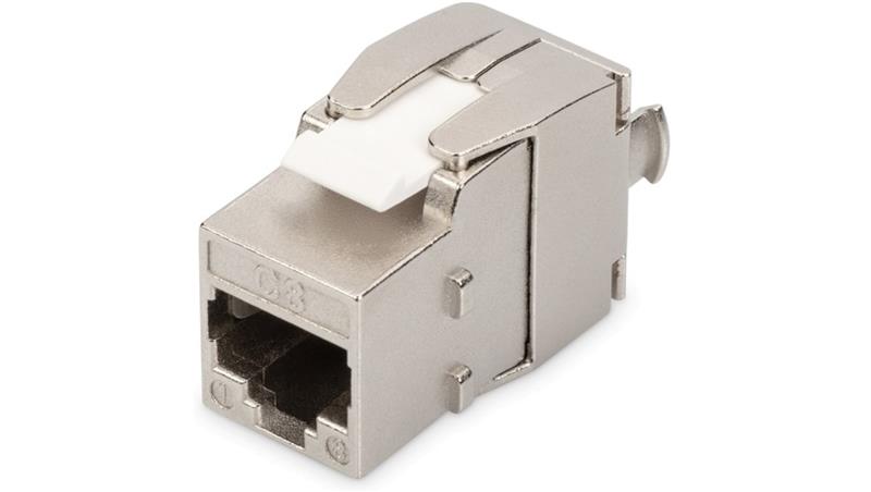 Moduł Keystone RJ45 (8P8C) kat.8 STP beznarzędziowy DN-93815-33710 Moduł Keystone RJ45 (8P8C) kat.8 STP beznarzędziowy DN-93815-33710