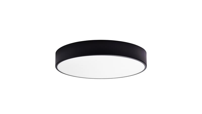 Oprawa MEGA 600, 5xE27, 5x40W, obudowa stalowa-czarna, klosz szklany-mleczny, IP20 MEGA 600 CZARNY-53627