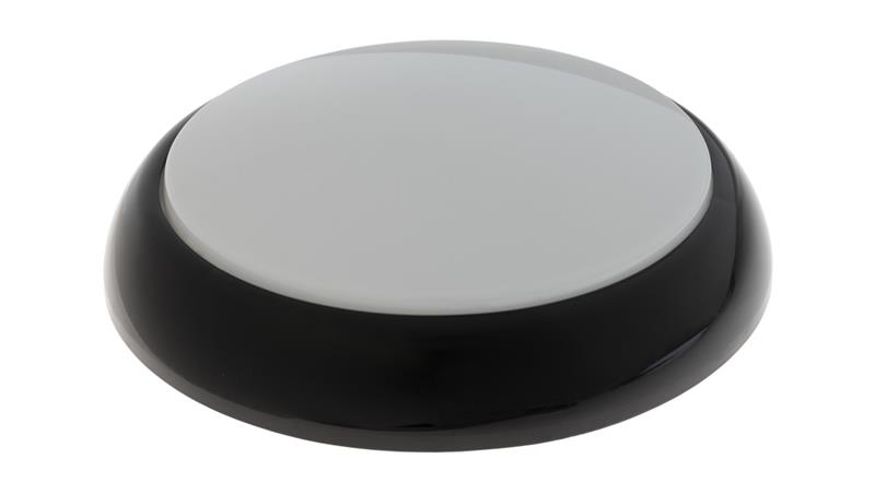 Oprawa KAJKO XL, LED, 19W, 4000K, 1900lm, czarna-polipropylen, klosz matowy-poliwęglan, IP44, IK10 A2909CZ-MP-53634