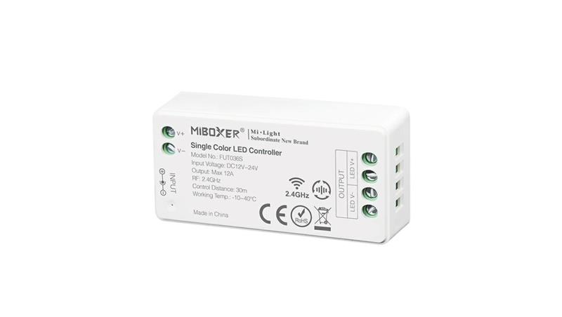 Ściemniacz strefowy RF 12V 144W 12A Mi-light fut036s Strefowy (do 4 stref) odbiornik-27702