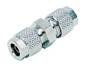 Złączka skręcana przelotowa do węża 6/4