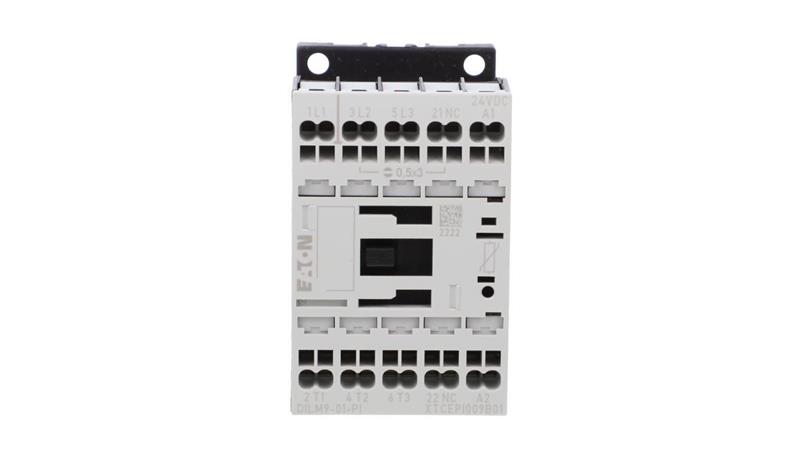 Stycznik mocy DILM9-01(24VDC)-PI DILM 3P 380 V 400 V 4 kW 1R 24 V DC Push-In 199238-12019