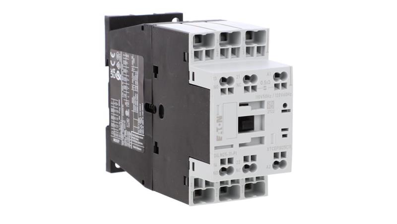 Stycznik mocy DILM25-11(110V50HZ,120V60HZ)-PI 3P 380 V 400 V 11 kW 1Z+1R 110 V AC Push-In 199285-12724 Stycznik mocy DILM25-11(110V50HZ,120V60HZ)-PI 3P 380 V 400 V 11 kW 1Z+1R 110 V AC Push-In 199285-12724
