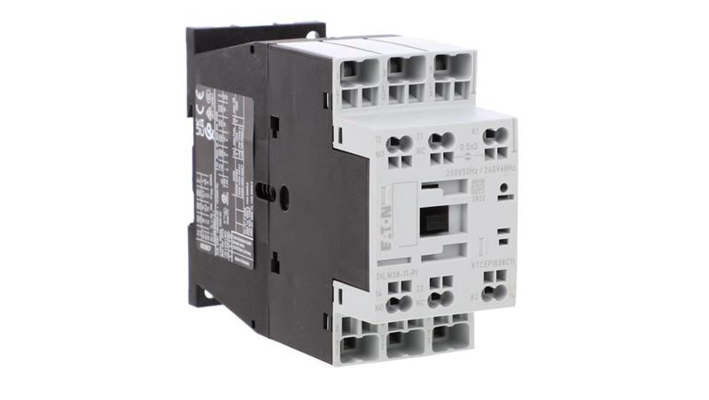 Stycznik mocy DILM38-11(230V50HZ,240V60HZ)-PI 3P 380 V 400 V 18.5 kW 1Z+1R 230 V AC Push-In 199294-12730