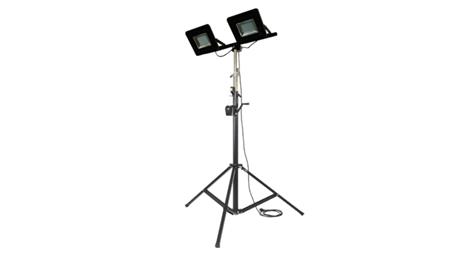 Maszt oświetleniowy z podnośnikiem LED SMD LM2x150R 2x150W z kratką ochronną 6500K 27000lm IP54 16117-52652