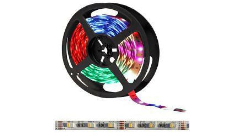 Taśma 12VDC 60 led 5050 4-chip RGBCW 1m ip20 rgb + zimna biała rgb+6500K rgbi6500K-58931