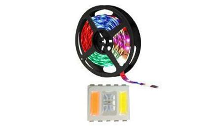 Taśma 12VDC 60 led 5050 5-chip RGBW 1m ip20 rgb + 6500K + 2400K rgb+cct-58937