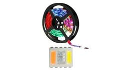 Taśma 12VDC 30 led 5050 5-chip RGBW 1m ip20 rgb + 6500K + 2400K rgb+cct-58936