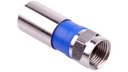 Wtyk antenowy F kompresyjny na przewód Triset-113 TC6 Trishield 3SH75 RG6-1404
