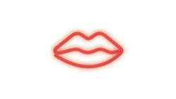 Neon LED USTA czerwone Bat + USB Forever FLNEO8 Light-60235