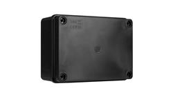 Skrzynka hermetyczna AP 15x11x7cm bezhalogenowa czarna IP65-41804