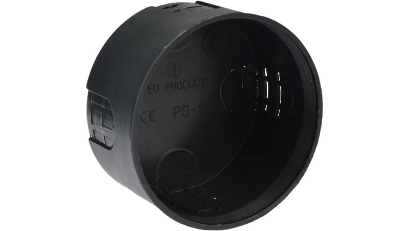 Puszka instalacyjna p/t PO 80 czarna A.0004 /54szt./-75675