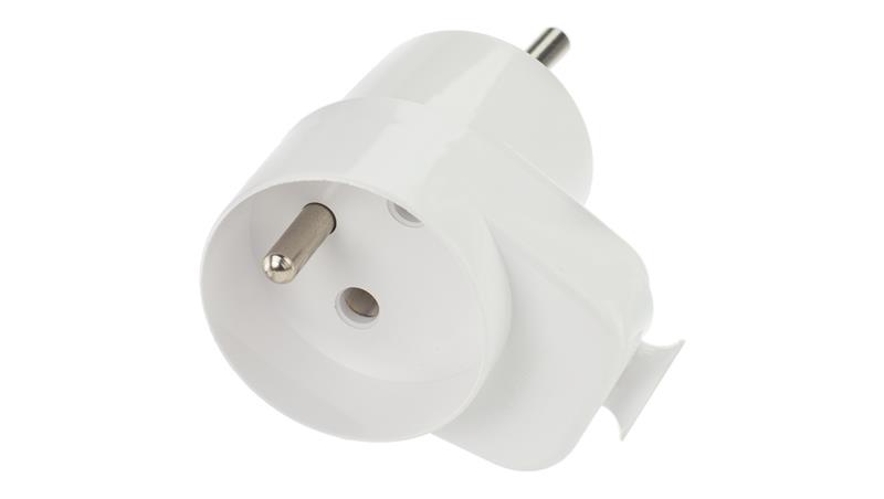 Wtyczka kątowa na kabel + gniazdo 16A-29036