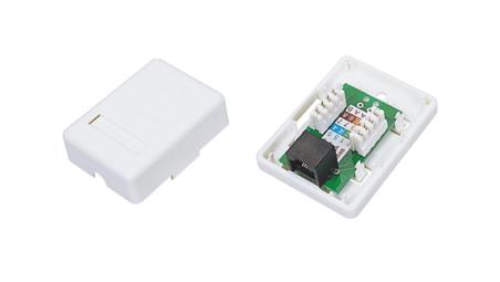 Gniazdo natynkowe UTP kat.5e 1xRJ45 GN001-34071