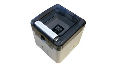Gniazdo hermetyczne, szczelne 1x RJ45, IP66 natynkowe (niewyposażone) OS001IP-33980