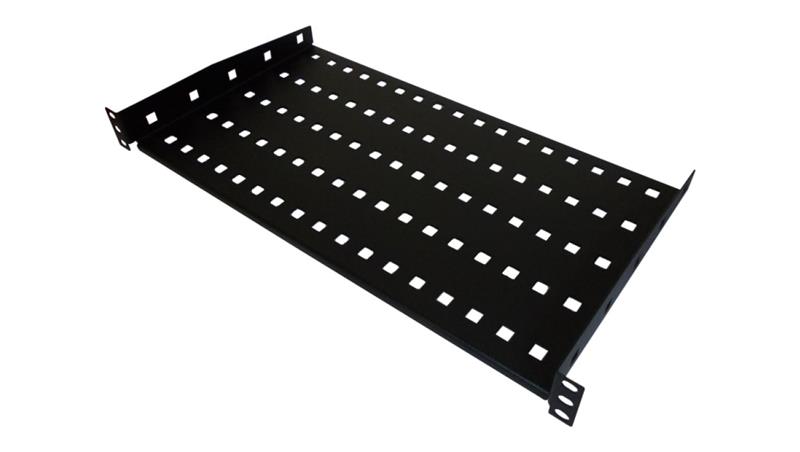 Półka stała 19 1U głęb. 280mm, czarna, 2 punkty mocowania SA-P-19-1U-280-2-C-02-73475 Półka stała 19 1U głęb. 280mm, czarna, 2 punkty mocowania SA-P-19-1U-280-2-C-02-73475