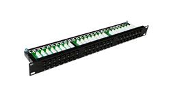 Patch panel OPTIMUM UTP kat.6 48 portów LSA 1U PK030-63503