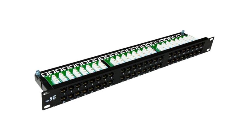 Patch panel OPTIMUM UTP kat.5e 48 portów LSA 1U PK033-63494 Patch panel OPTIMUM UTP kat.5e 48 portów LSA 1U PK033-63494