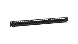 Patch panel NAVI LED UTP kat.6 24 porty LSA 1U PKL002-63501