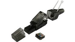 Wtyk RJ45 UTP kat.6A 10G PoE+, beznarzędziowy na gruby drut 22-24 AWG ALANTEC WT113-33659