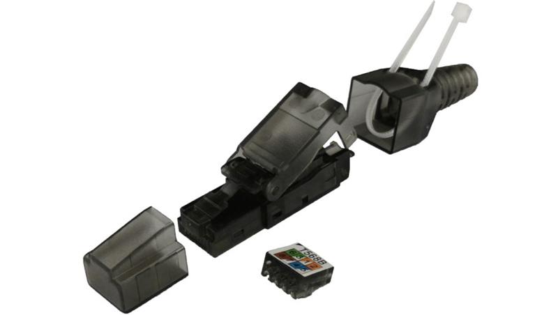 Wtyk RJ45 UTP kat.6A 10G PoE+, beznarzędziowy na gruby drut 22-24 AWG ALANTEC WT113-33659 Wtyk RJ45 UTP kat.6A 10G PoE+, beznarzędziowy na gruby drut 22-24 AWG ALANTEC WT113-33659