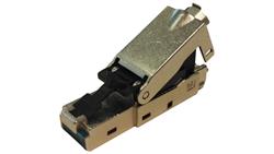 Wtyk RJ45 STP kat.6A 10G PoE+, beznarzędziowy na gruby drut 22-24 AWG ALANTEC WT110-33677