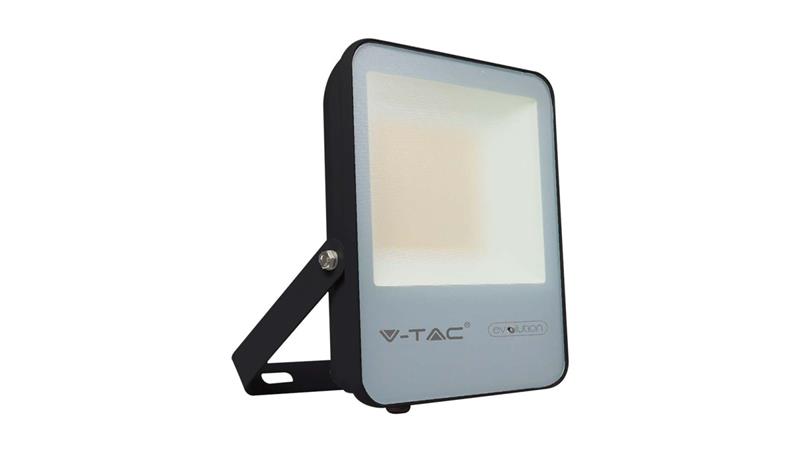 Projektor LED 50W 7870lm 6500K Dioda 185LM/W IP65 Czarny 5 Lat Gwarancji 20452-52318