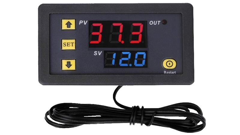 TERMOSTAT ELEKTRONICZNY REGULATOR TEMPERATURY 24V-27351
