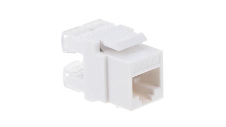 Gniazdo keystone RJ45 UTP kat. 6 nieekranowane Q-LANTEC MKN-U6-1-34074