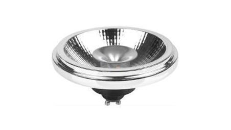 Żarówka TRISTAN II ES111 gu10 12W WW 12 led 2835 230V kąt 24 stopnie AR111 z odbłyśnikiem ciepła biała 850lm-47014