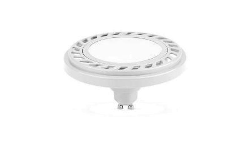 Żarówka ARCUS ES111 gu10 15 led 5W W/WW 120s ciepła biała AR111 biała obudowa 400lm-46893