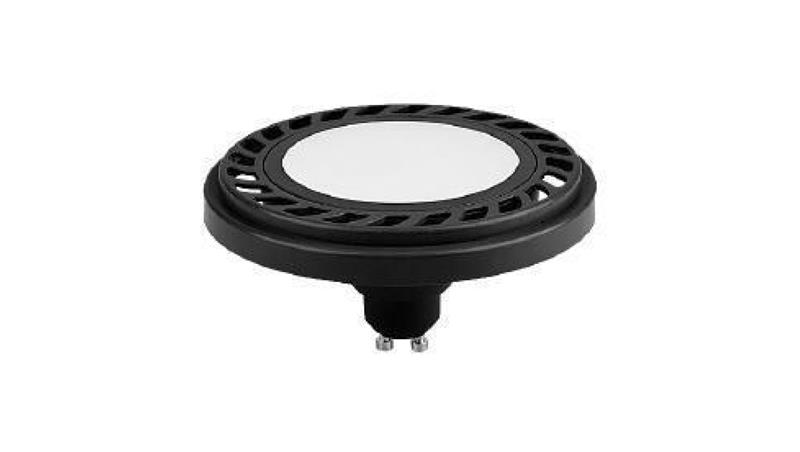 Żarówka ARCUS ES111 gu10 15 led 9W B/NW 120s neutralna biała AR111 czarna obudowa 820lm-46858 Żarówka ARCUS ES111 gu10 15 led 9W B/NW 120s neutralna biała AR111 czarna obudowa 820lm-46858