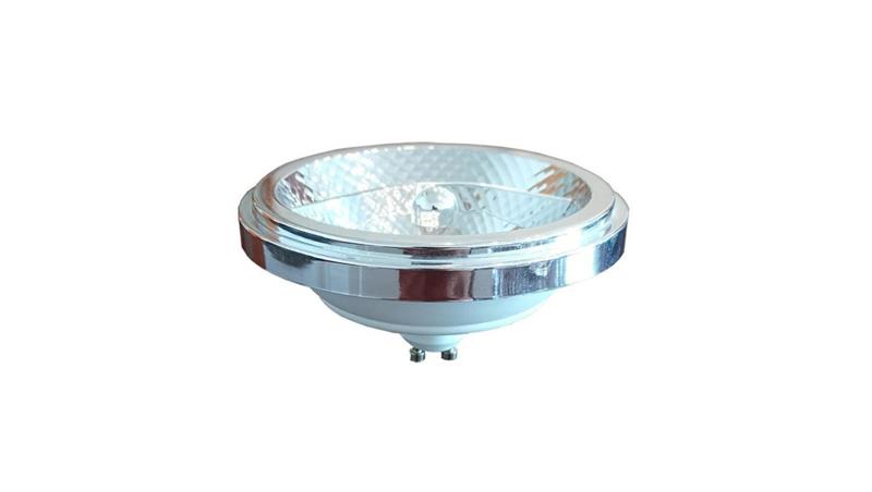 Żarówka FALCON ES111 gu10 12W WW 12 led 2835 230V kąt 24 stopnie AR111 z odbłyśnikiem ciepła biała 900lm-46888