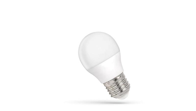 Żarówka LED E27 230V 4W kula 320lm ciepła-48344