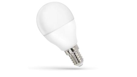 Żar. LED E14 230V 8W 620lm kulka ciepła-47534