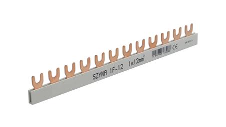 Szyna łączeniowa wideł. 1-faz. 12mm2 12modułów-26716