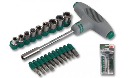 Wkrętak typu "T" 21 elementów STANDARD STALCO