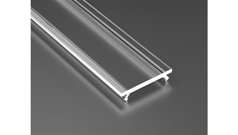 Osłona profilu transp. 2,02m PMMA - do profilu LED-55633 Osłona profilu transp. 2,02m PMMA - do profilu LED-55633