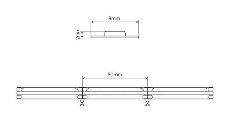 Taśma LED line COB 320 diod/m 24V 2700K 8W 5 lat gwar. 476821/5m-58535 Taśma LED line COB 320 diod/m 24V 2700K 8W 5 lat gwar. 476821/5m-58535