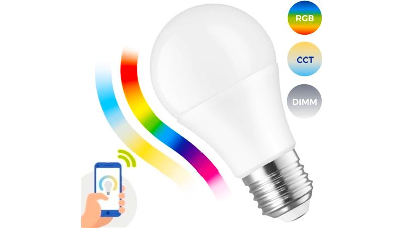 Żarówka led gls 9w e-27 230v rgbw+cct+dim wi-fi smart-48354 Żarówka led gls 9w e-27 230v rgbw+cct+dim wi-fi smart-48354