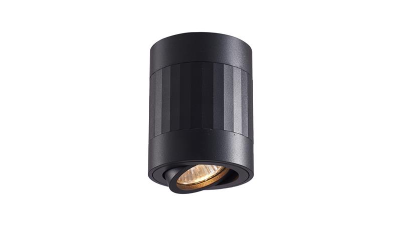 Oprawa Halogenowa GU10 Natynkowa Czarna Pojedyncza OHN-5C-53671