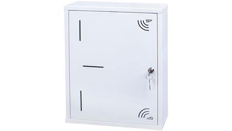 Szafka multimedialna lokalowa 340x420x90mm biała natynkowa-70365
