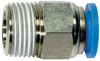 Złączka wtykowa prosta R1/8z pod wąż 10