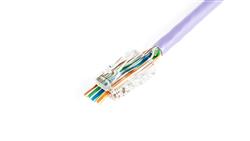 Wtyk RJ45 (8P8C) przelotowy kat.5e nieekranowany AWG 26-24 /woreczek zawiera 100szt./X-ML-5U-EZ-33618