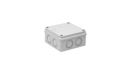 Puszka hermetyczna natynkowa IP65 jasnoszara 108x108x56mm PH-1A.2 28.12-75634