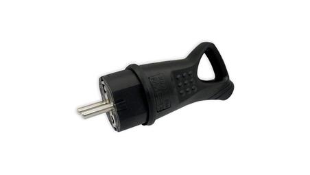 Wtyczka gumowa przenośna z/u i uchwytem IP44 16A 250V-27511