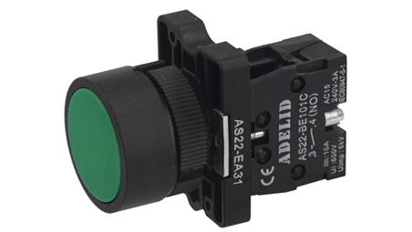 Przycisk sterowniczy zielony START XB2 AS22-EA31-3416