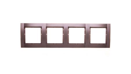 polo.Fiorena Ramka poczwórna antracyt mat 22011920-38644